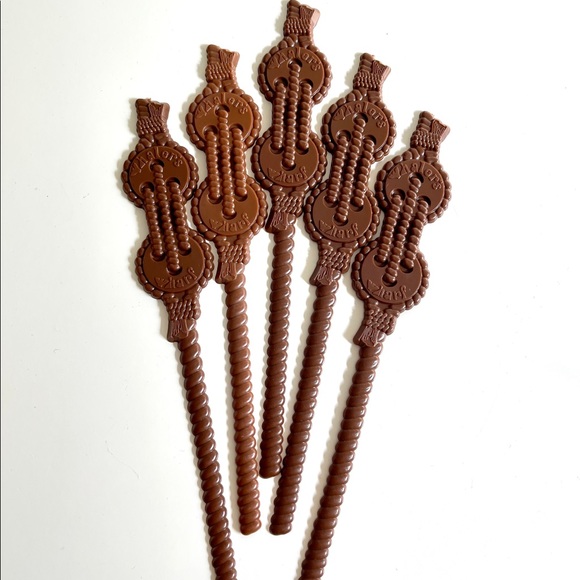 Whaler's Wharf Toronto 70's Swizzle Sticks ~ Set of 5 - Picture 1 of 5